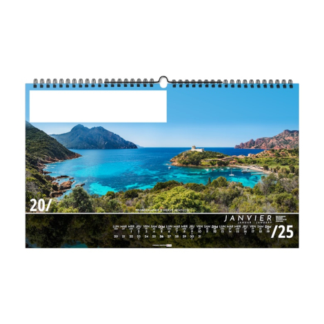 Calendrier illustré personnalisable - Envergure