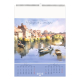 Calendrier illustré personnalisable - Paysages