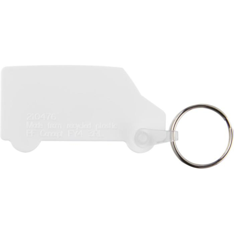 Porte-clés publicitaire plastique recyclé Minibus