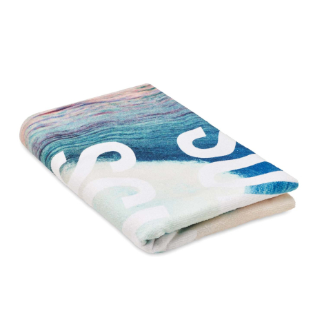 Serviette de plage publicitaire REPREVE® RPET