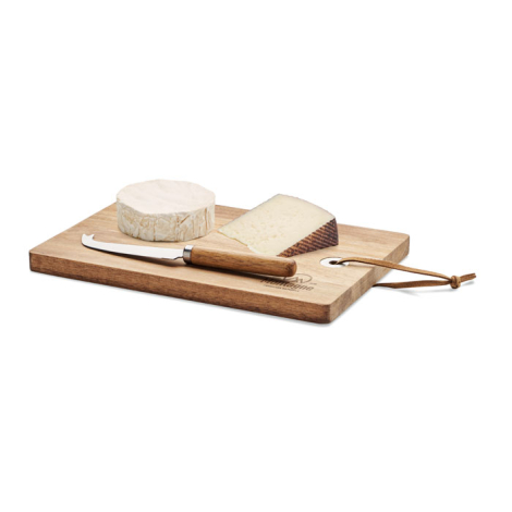 Plateau à fromage personnalisable acacia OSTUR LARGE