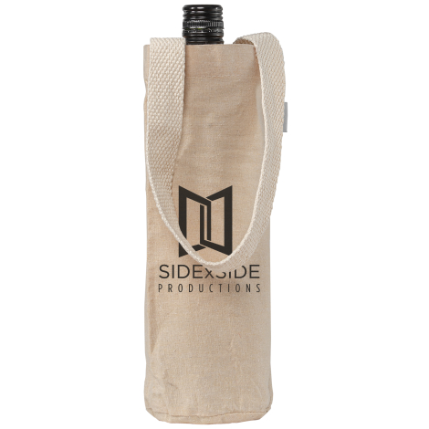 Sac 1 bouteille personnalisable recyclé 180 gr