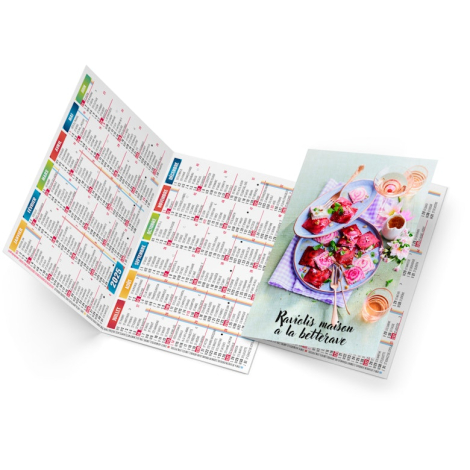 Calendrier de poche promotionnel - Kim