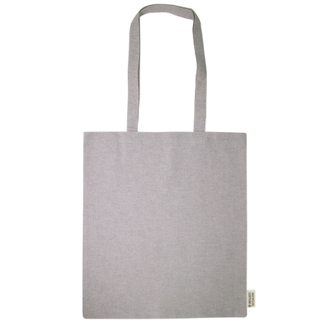 Sac personnalisé coton recyclé 140g grande anses Waterfall