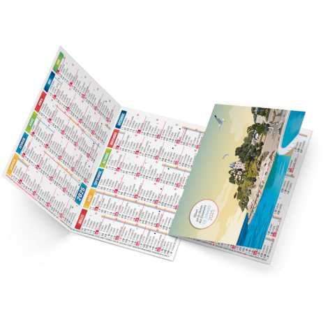 Calendrier de poche promotionnel - Lila 