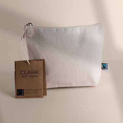 Trousse publicitaire en coton Fair trade 280 gr - CLARK