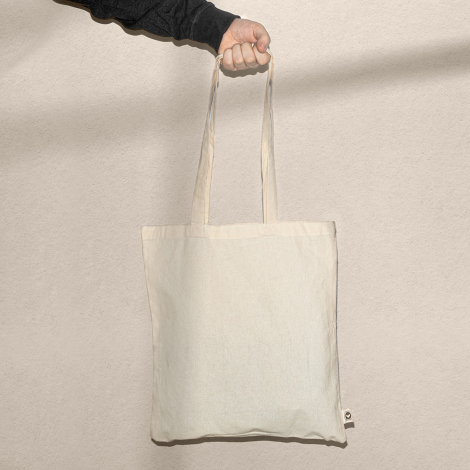 Sac shopping coton bio 105g personnalisé ECOLOGY