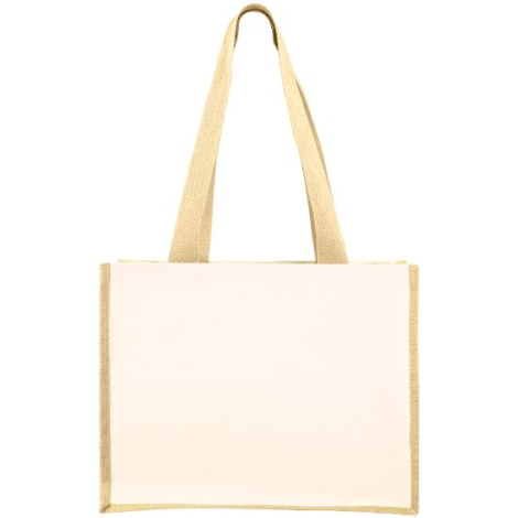 Sac publicitaire coton et jute SHOPPER