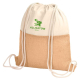 Gym bag coton 230g et jute à personnaliser HORIZON