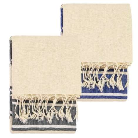 Fouta publicitaire coton bio 150g 90x180 cm JAVA