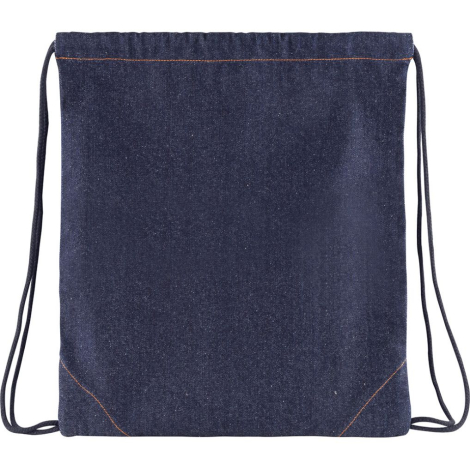 Gym bag publicitaire denim recyclé 240g NASHVILLE