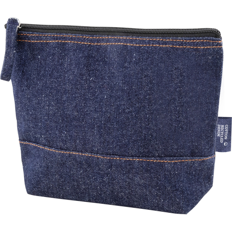 Trousse en jean recyclé promotionnelle NASHVILLE