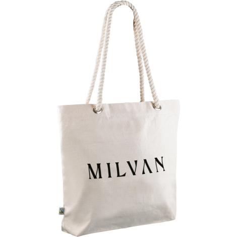 Sac shopping coton équitable 280g personnalisable BROOK