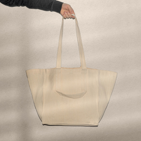 Sac de plage publicitaire coton canvas 220g BAY