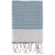 Fouta coton recyclé 140g à personnaliser MAUNA