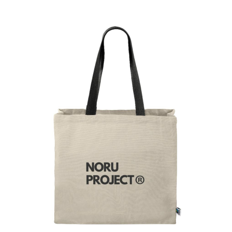 Tote bag publicitaire coton Fairtrade 280g avec soufflet ATLAS