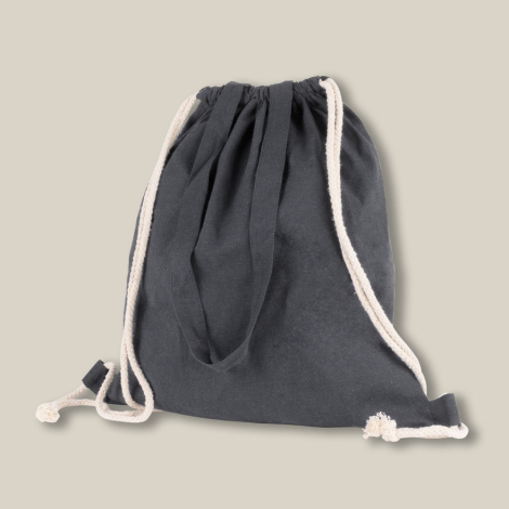 Gym bag publicitaire coton recyclé 140g WATERFALL