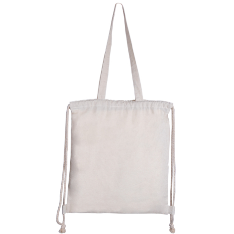 Gym bag publicitaire coton recyclé 140g WATERFALL