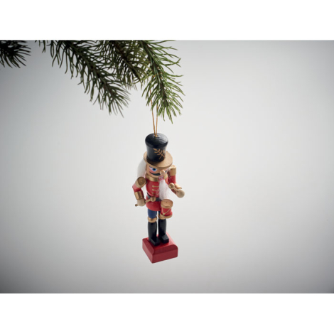 Petite figurine publicitaire en bois casse-noisette Jolly