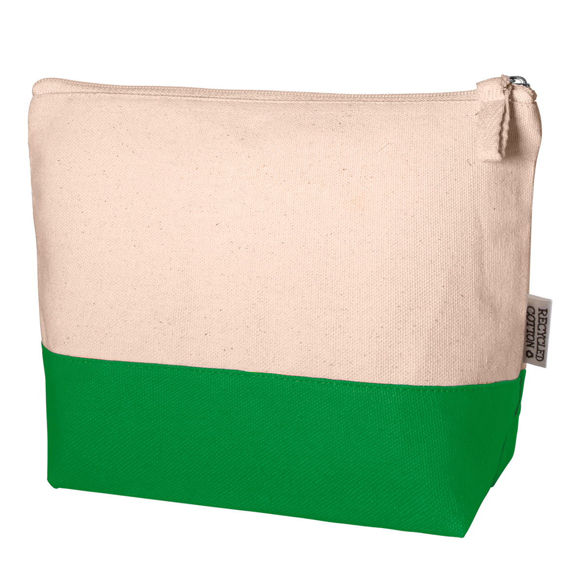 trousse personnalisable recyclée 220 gr/m² - Combi Vert