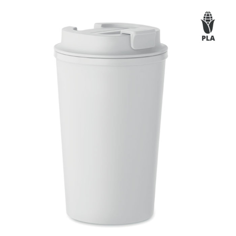 Gobelet 350ml PLA maïs à personnaliser Beibaku