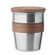 Gobelet 350ml inox recyclé personnalisé Walnut