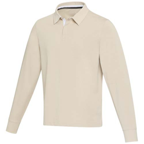 Sweatshirt rugbymen personnalisable coton bio unisexe - Clyde