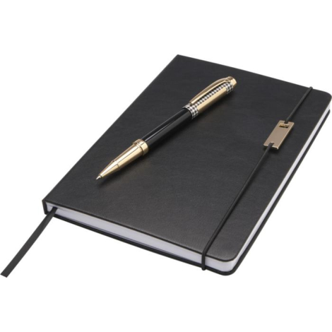 Coffret personnalisable carnet A5 et stylo roller Legato