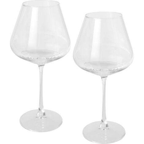 Ensemble de 2 verres à vin personnalisable Rosso 