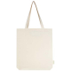 Sac shopping coton bio personnalisable 180g large fond Orissa