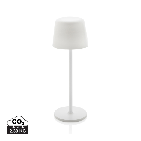 Lampe de table publicitaire rechargeable recyclée Zenic