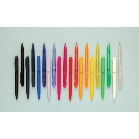 Stylo personnalisable transparent rABS Devin