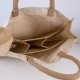 Sac cabas pour trois bouteilles personnalisable