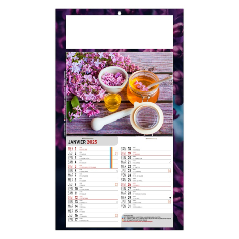 Calendrier publicitaire plaque 1 vue - Phyto