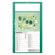 Calendrier sur plaque 1 vue personnalisable - Diet