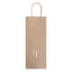 Sac publicitaire pour bouteille papier kraft IRTHE