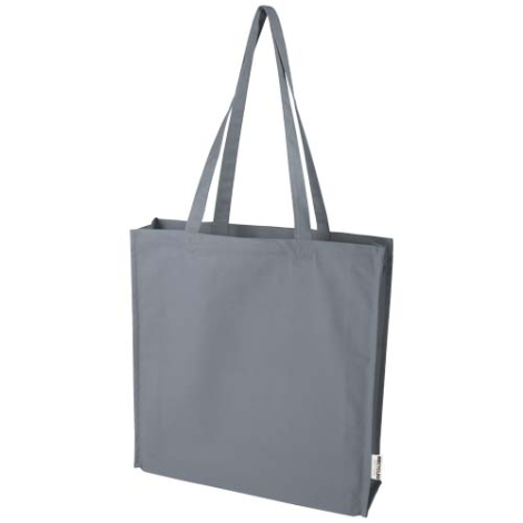 Grand sac shopping publicitaire coton recyclé GRS 270g 14L Florida