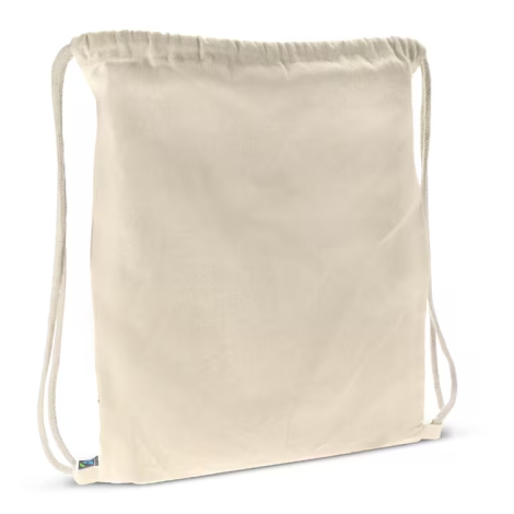 Gym-bag personnalisable en coton Fairtrade 140g