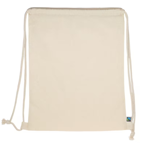 Gym-bag personnalisable en coton Fairtrade 140g