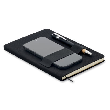 Carnet rPET A5 personnalisable avec stylo NOTA