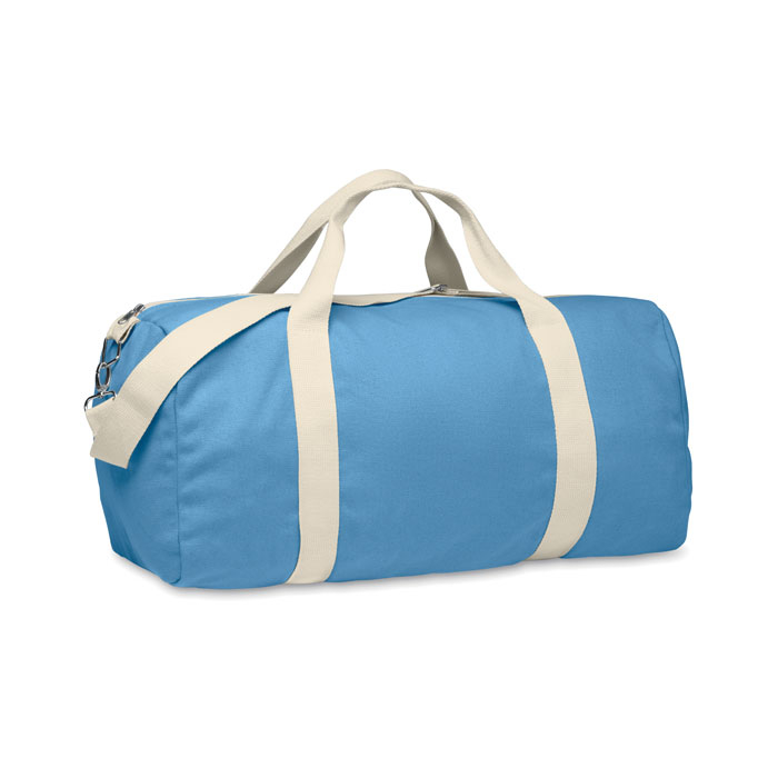 Sac de sport recyclé personnalisé 320g MALDI Turquoise