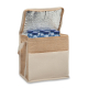 Sac personnalisable isotherme toile et jute 3L LONA