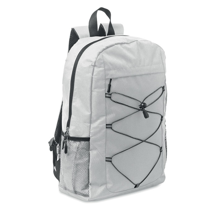 Sac à dos rPET 600D personnalisable HIGE Blanc