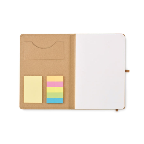 Carnet A5 personnalisable en papier recyclé STICKNOTE