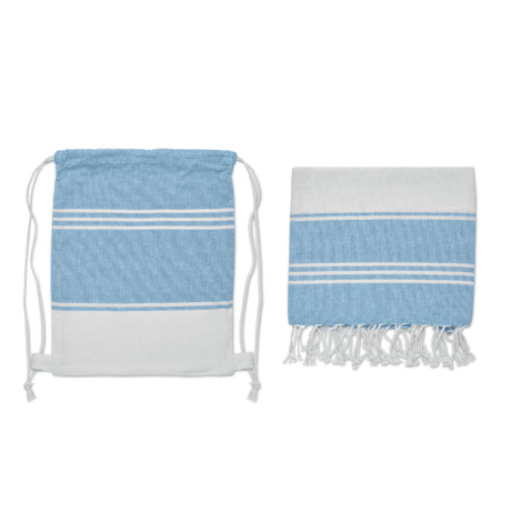 Fouta et sac assorti à personnaliser HAMMA