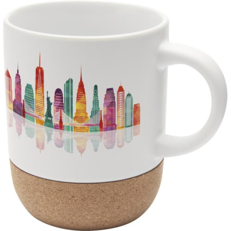 Mug 300ml personnalisé céramique et liège Billie