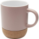 Tasse céramique et liège personnalisable 300ml finition matte Billie