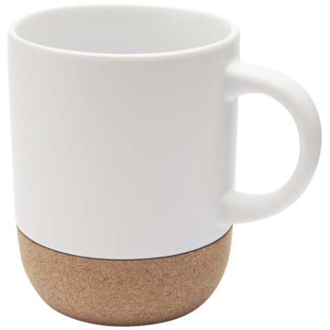 Tasse céramique et liège personnalisable 300ml finition matte Billie