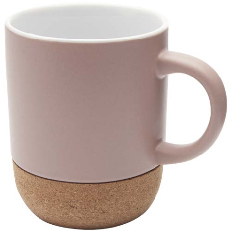 Tasse céramique et liège personnalisable 300ml finition matte Billie