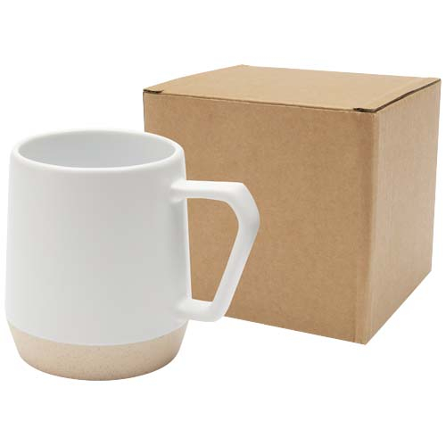 Mug promotionnel mat 300ml céramique Dolce Blanc